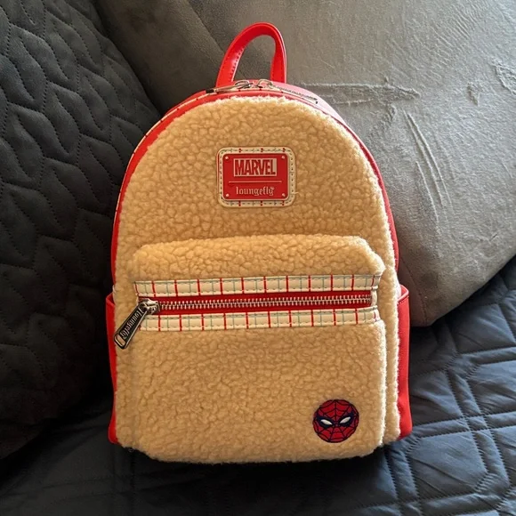 NWT - Marvel Loungefly Spider-Man backpack - Picture 1 of 9